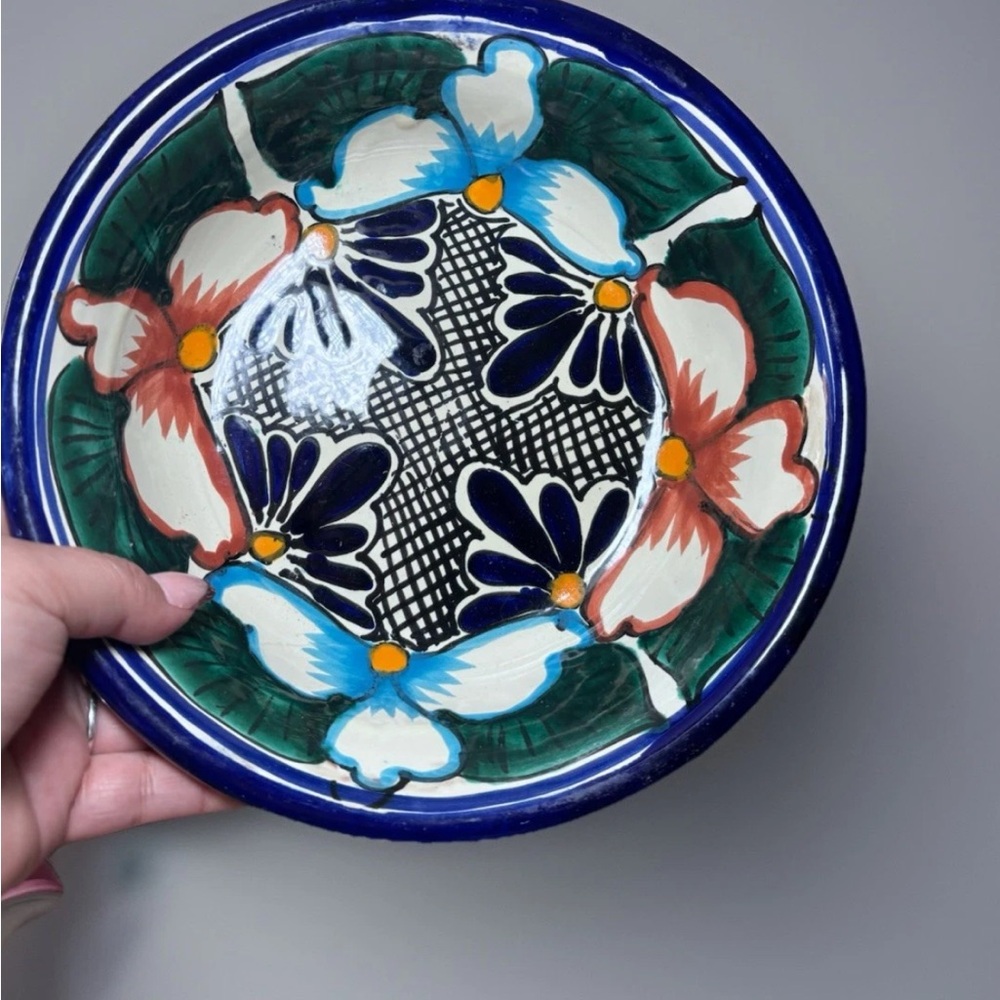 Vibrant Talavera Multicolor Ceramic Bowl - Picture 5 of 9